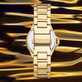 Michael Kors Camille Quartz White Dial Gold Steel Strap Watch For Women - MK7255 Authentic Buy Shop Now