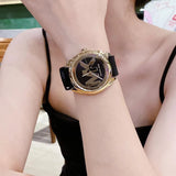 Michael Kors Janelle Quartz Black Dial Black Rubber Strap Watch For Women - MK7313 Authentic Buy Shop Now