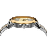 Michael Kors Analog Silver Dial Two Tone Steel Strap Watch For Women - MK7319 Authentic Buy Shop Now