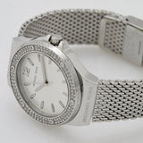 Michael Kors Lennox Three-Hand Silver Dial Silver Steel Strap Watch For Women - MK7337 Authentic Buy Shop Now