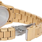 Michael Kors Everest Three-Hand Mother of Pearl White Dial Gold Steel Strap Watch For Women - MK7363 Authentic Buy Shop Now