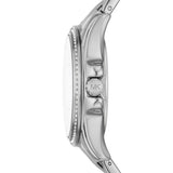 Michael Kors Pilot Quartz Silver Dial Silver Steel Strap Watch For Women - MK7368 Authentic Buy Shop Now