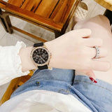 Michael Kors Mini Pilot Black Dial Black Silicone Strap Watch For Women - MK7373 Authentic Buy Shop Now
