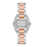 Michael Kors Janelle Silver Dial Two Tone Steel Strap Watch For Women - MK7383 Authentic Buy Shop Now