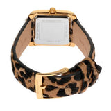 Michael Kors Emery Quartz Diamonds Black Dial Cheetah Print Leather Strap Watch For Women - MK7387 Authentic Buy Shop Now