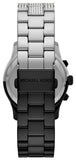 Michael Kors Runway Pavé Black Dial Two Tone Steel Strap Watch for Women - MK7433 Authentic Buy Shop Now