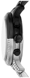 Michael Kors Runway Pavé Black Dial Two Tone Steel Strap Watch for Women - MK7433 Authentic Buy Shop Now
