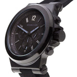 Michael Kors Dylan Black Dial Black Rubber Strap Watch for Men - MK8152 Authentic Buy Shop Now
