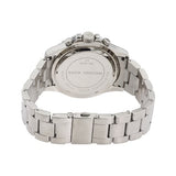 Michael Kors Everest Chronograph Black Dial Silver Steel Strap Watch For Men - MK8256 Authentic Buy Shop Now