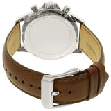Michael Kors Gage Chronograph Quartz Black Dial Brown Leather Strap Watch For Men - MK8333 Authentic Buy Shop Now