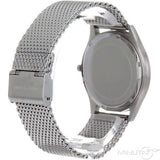 Michael Kors Slim Runway Analog Black Dial Silver Mesh Bracelet Watch For Men - MK8606 Authentic Buy Shop Now