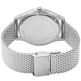 Michael Kors Slim Runway Analog Black Dial Silver Mesh Bracelet Watch For Men - MK8606 Authentic Buy Shop Now