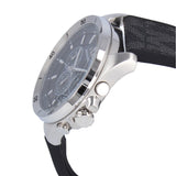 Michael Kors Brecken Chronograph Black Dial Black Leather Strap Watch For Men - MK8850 Authentic Buy Shop Now