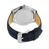 Michael Kors Slim Runway Analog Blue Dial Blue Leather Strap Watch For Men - MK8907 Authentic Buy Shop Now