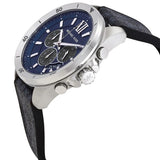 Michael Kors Brecken Chronograph Blue Dial Blue Rubber Strap Watch For Men - MK8923 Authentic Buy Shop Now