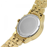 Michael Kors Hutton Chronograph Gold Dial Gold Steel Strap Watch For Men - MK8953 Authentic Buy Shop Now