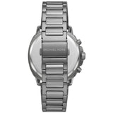 Michael Kors Sullivan Chronograph Black Dial Grey Steel Strap Watch For Men - MK8970 Authentic Buy Shop Now