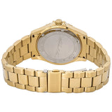 Michael Kors Everest Three-Hand Black Dial Gold Steel Strap Watch For Men - MK9078 Authentic Buy Shop Now