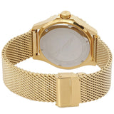 Michael Kors Everest Chronograph Gold Dial Gold Mesh Strap Watch For Men - MK9083 Authentic Buy Shop Now