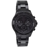 Michael Kors Grayson Chronograph Black Dial Black Steel Strap Watch For Men - MK9109 Authentic Buy Shop Now