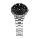 Michael Kors Blake Quartz Black Dial Silver Steel Strap Watch for Men - MK9133 Authentic Buy Shop Now