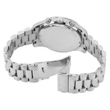 Michael Kors Lexington Chronograph Green Dial Silver Steel Strap Watch for Women - MK9152 Authentic Buy Shop Now
