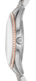 Michael Kors Lauryn Quartz Blue Dial Two Tone Steel Strap Watch For Women - MK3929 Authentic Buy Shop Now
