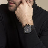 Hugo Boss Gregor Chronograph Black Dial Black Mesh Bracelet Watch For Men - 1514065 Authentic Buy Shop Now