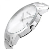 Calvin Klein City Chronograph Silver Dial Silver Steel Strap Watch for Men - K2G2G14X Authentic Buy Shop Now