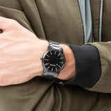 Calvin Klein City Quartz Black Dial Black Steel Strap Watch for Men - K2G2G4B1 Authentic Buy Shop Now