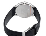Calvin Klein Minimal Diamonds Black Dial Black Leather Strap Watch for Men - K3M211CS Authentic Buy Shop Now