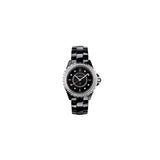 Chanel J12 Diamonds Ceramic Black Dial Black Steel Strap Watch for Women - J12 H3108 Authentic Buy Shop Now