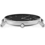 Daniel Wellington Classic Durham Black Dial Brown Leather Strap Watch For Women - DW00100142 Authentic Buy Shop Now