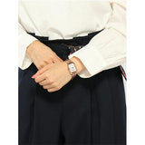 Emporio Armani Giola White Mother of Pearl Dial Rose Gold Steel Strap Watch For Women - AR11147 Authentic Buy Shop Now