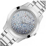 Guess Crush Silver Dial Silver Steel Strap Watch For Women - GW0020L1 Authentic Buy Shop Now