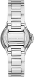 Michael Kors Camille Chronograph White Dial Silver Steel Strap Watch For Women - MK7198 Authentic Buy Shop Now
