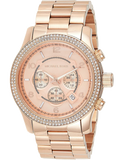 Michael Kors Dylan Rose Gold Dial Rose Gold Steel Strap Watch for Women - MK5576 Authentic Buy Shop Now