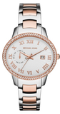 Michael Kors Whitley Analog White Dial Two Tone Steel Strap Watch For Women - MK6228 Authentic Buy Shop Now