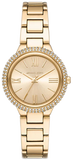 Michael Kors Taryn Quartz Gold Dial Gold Steel Strap Watch For Women - MK4459 Authentic Buy Shop Now