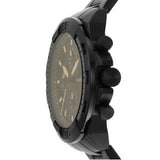 Fossil Bronson Chronograph Black Dial Black Steel Strap Watch for Men - FS5876 Authentic Buy Shop Now
