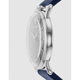 Emporio Armani Aviator Quartz Blue Dial Blue Leather Strap Watch For Men - AR11335 Authentic Buy Shop Now