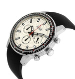 Guess Fuel Multifunction White Dial Black Rubber Strap Watch for Men - W0802G1 Authentic Buy Shop Now