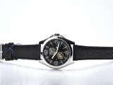 Tommy Hilfiger Bruce Analog Black Dial Black Leather Strap Watch for Men - 1791279 Authentic Buy Shop Now