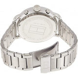 Tommy Hilfiger Briggs Chronograph Black Dial Silver Steel Strap Watch for Men - 1791422 Authentic Buy Shop Now