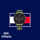 Tommy Hilfiger Quartz Black Dial Black Steel Strap Watch for Men - 1791634 Authentic Buy Shop Now