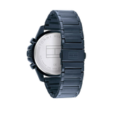 Tommy Hilfiger Decker Chronograph Blue Dial Blue Steel Strap Watch for Men - 1791560 Authentic Buy Shop Now