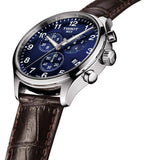 Tissot Chrono XL Classic Blue Dial Brown Leather Strap Watch For Men - T116.617.16.047.00 Authentic Buy Shop Now