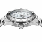 Tag Heuer Aquaracer Mother of Pearl Dial Silver Steel Strap Watch for Women - WBD131A.BA0748 Authentic Buy Shop Now