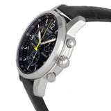 Tissot T Race PRC 200 Chronograph Quartz Black Dial Black Leather Strap Watch for Men - T17.1.526.52 Authentic Buy Shop Now