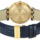 Versace Race GMT Blue Dial Blue Leather Strap Watch For Men - 29G70D282 Authentic Buy Shop Now